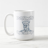 Die Öffnung! In Papst! Kaffeetasse (Links)