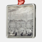 Die Öffnung von Keble Uni, Oxford Ornament Aus Metall (Links)