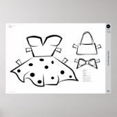 Die OG Paper Doll Kostüme: X-SMALL Poster (Vorne)