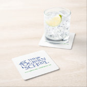 Die Ogburn Schule - Coasters Rechteckiger Pappuntersetzer (Vor Ort)