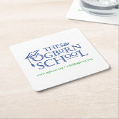 Die Ogburn Schule - Coasters Rechteckiger Pappuntersetzer (angewinkelt)