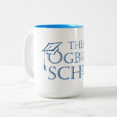 Die Ogburn SchulTasse Zweifarbige Tasse (Vorderseite Links)