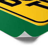 Die Ogres nicht Gefüttert Poster (Ecke)