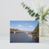 Die Ohio-Brücke Postkarte (Stehend Vorderseite)