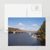 Die Ohio-Brücke Postkarte (Vorne/Hinten)