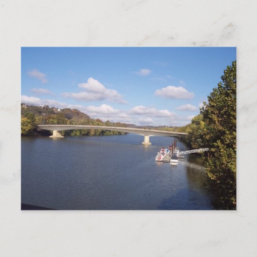 Die Ohio-Brücke Postkarte (Vorderseite)