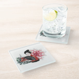 Die Okinawa-Serie Design 36 Glasuntersetzer