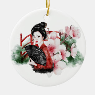 Die Okinawa-Serie Design 38 Keramik Ornament