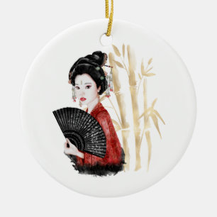 Die Okinawa-Serie Design 39 Keramik Ornament
