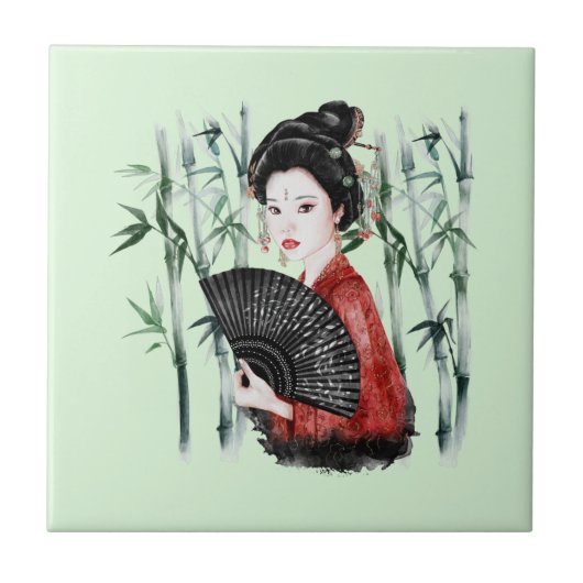 Die Okinawa-Serie Design 40 Fliese (Vorderseite)