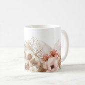 Die Öko Friendly Boho Blume Tasse (VorderseiteRechts)