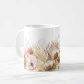 Die Öko Friendly Boho Blume Tasse (Vorderseite Links)