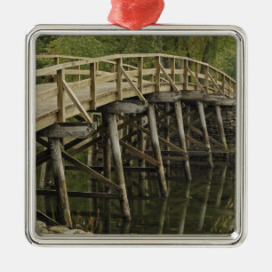 Die Old North Bridge, Minute Man National Ornament Aus Metall