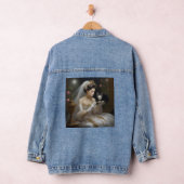 die Ölfarbe der Kat-Brille, Jeansjacke (Hangar)