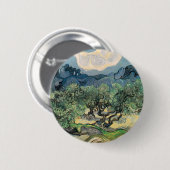 die Olivenbäume, 1889, Vincent van Gogh Button (Vorne & Hinten)