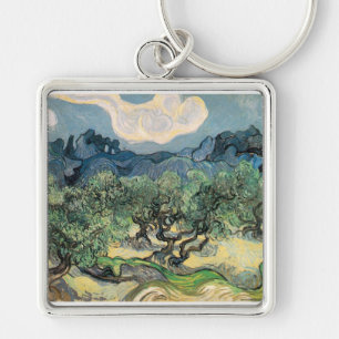 die Olivenbäume, 1889, Vincent van Gogh Schlüsselanhänger