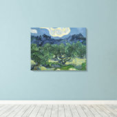 Die Olivenbäume - Van Gogh Leinwanddruck (Insitu (Holzboden))
