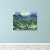 Die Olivenbäume - Van Gogh Leinwanddruck (Insitu (Holzboden))