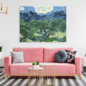 Die Olivenbäume - Van Gogh Leinwanddruck (Insitu (Wohnzimmer))