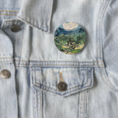 Die Olivenbäume, Vincent van Gogh Button (Beispiel)