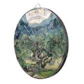 Die Olivenbäume, Vincent van Gogh Dartscheibe (Vorderseite rechts)