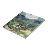 Die Olivenbäume, Vincent van Gogh Fliese (Seite)