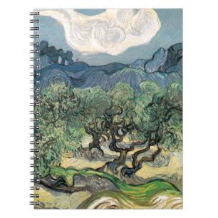 Die Olivenbäume, Vincent van Gogh Notizblock