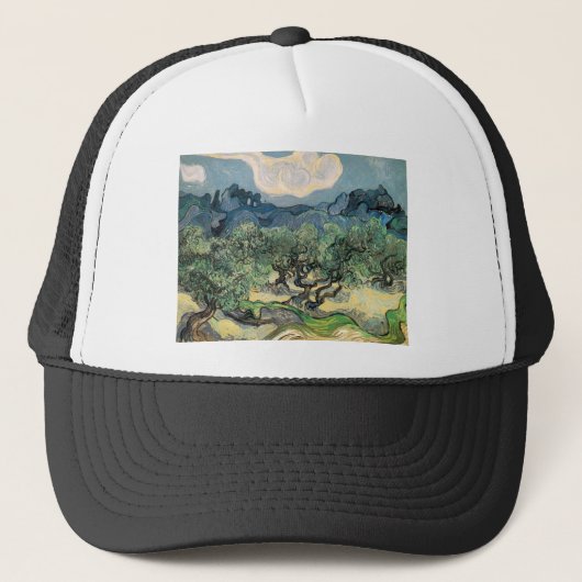 Die Olivenbäume, Vincent van Gogh Truckerkappe (Vorderseite)