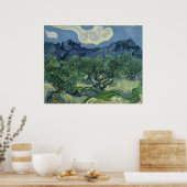Die Olivenbäume von Vincent Van Gogh Poster (Küche)