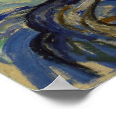 Die Olivenbäume von Vincent Van Gogh Poster (Ecke)