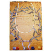 Die olivgrüne Krone Mittlere Geschenktüte (Vorderseite)