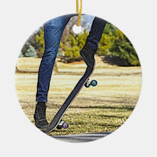 Die Ollie Painterly Keramik Ornament