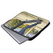 Die Ollie Painterly Laptopschutzhülle (Vorne Knopf)