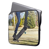 Die Ollie Painterly Laptopschutzhülle (Vorderseite Links)