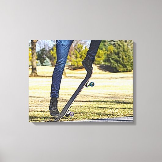 Die Ollie Painterly Leinwand (Vorderseite)