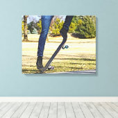 Die Ollie Painterly Leinwand (Insitu (Holzboden))