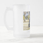 Die Ollie Painterly Mattglas Bierglas (Links)