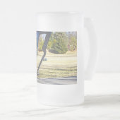 Die Ollie Painterly Mattglas Bierglas (VorderseiteRechts)