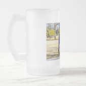 Die Ollie Painterly Mattglas Bierglas (Links)