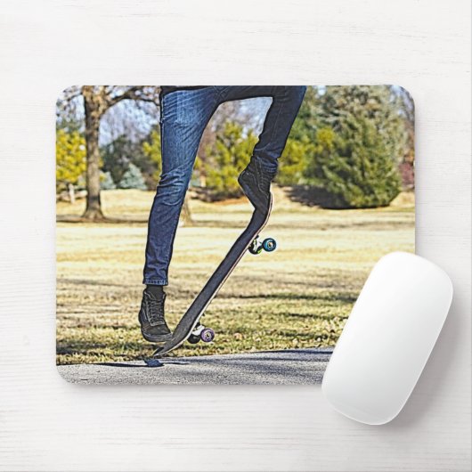Die Ollie Painterly Mousepad (Mit Mouse)