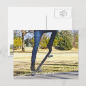 Die Ollie Painterly Postkarte (Vorne/Hinten)