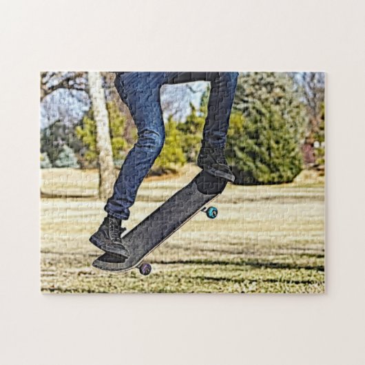 Die Ollie Painterly Puzzle (Horizontal)