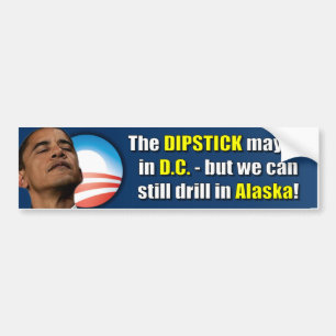 Die Ölmessstableben in DC Autoaufkleber