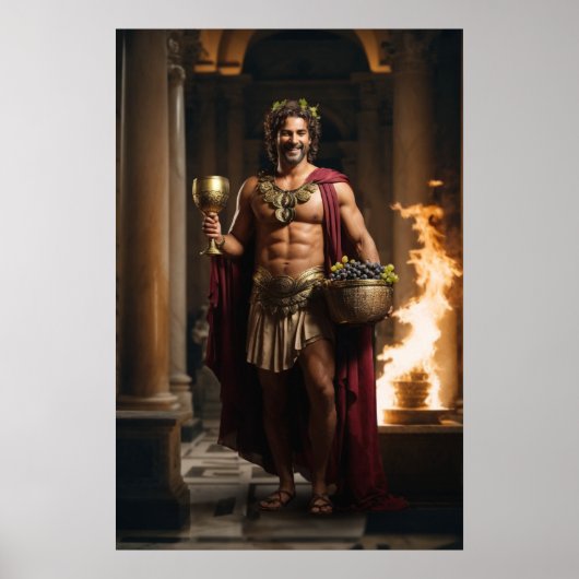 Die Olympianer: Dionysus, Gott der Offenbarung Poster (Vorne)