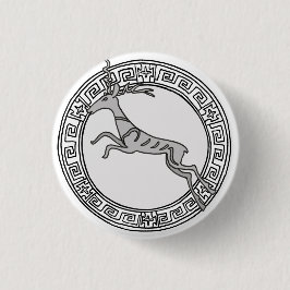 Die Olympier! Abzeichen Artemis / Diana Button
