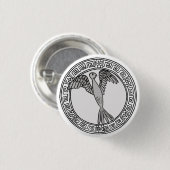 Die Olympier! Hera/Juno-Symbol-Abzeichen Button (Vorne & Hinten)