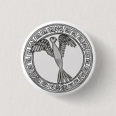 Die Olympier! Hera/Juno-Symbol-Abzeichen Button (Vorderseite)
