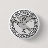 Die Olympier! Zeus / Jupiter-Symbol Abzeichen Button (Vorderseite)