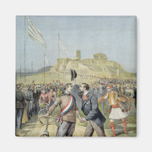 Die Olympischen Spiele in Athen Magnet