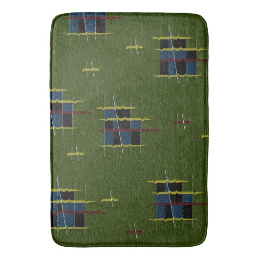 Die Ölzweigmette Badematte (Vorderseite Vertikal)